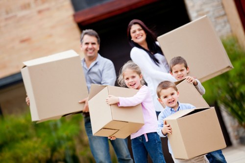 Flexible storage in Bowespark used for organized belongings