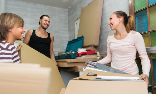 Flat removals in Bowespark planning and packing scene